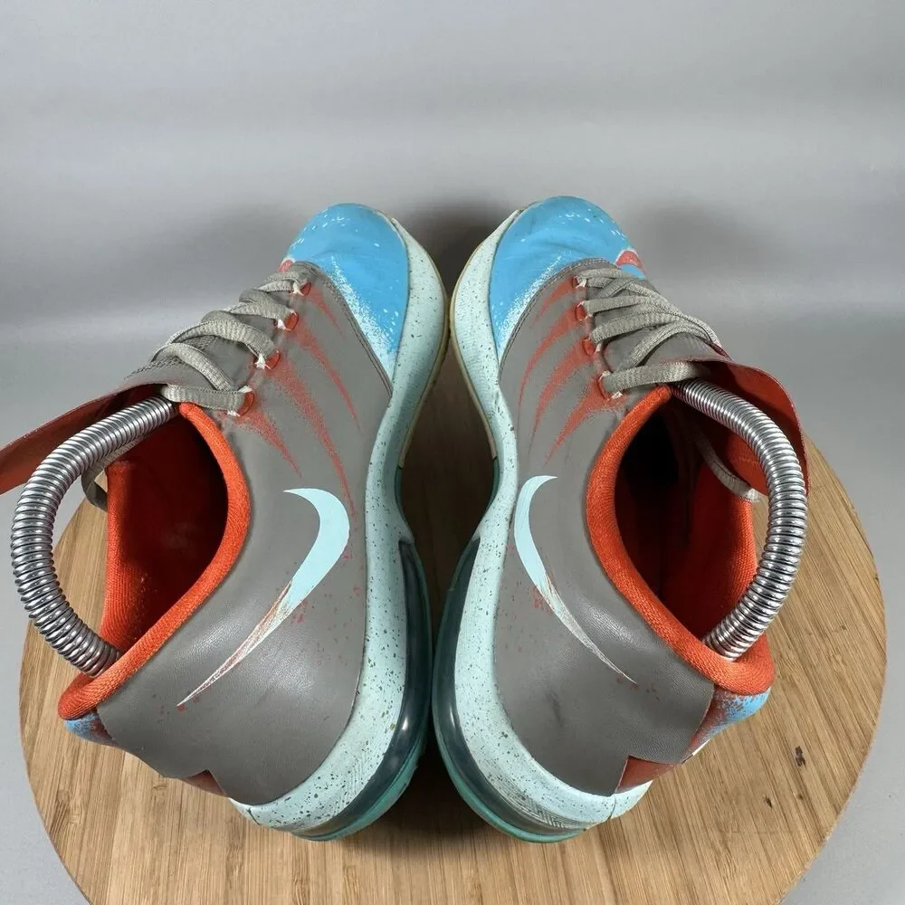 Nike KD 6 VI Maryland Blue Crab Size 7Y 599424-400 Basketball‎ Shoes